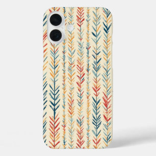 パイン絵を描ニードルストライプ- IPhone 16ケース 16 Plusケース