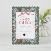 パイン絵を描&ボー企業のホリデーカード シーズンカード (スタンド正面)