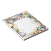 パイン縁どス・ブランチのフェスティバル ノートパッド (アングル)