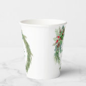 パイン針レッドベリーリース結婚ズ 紙コップ (右)