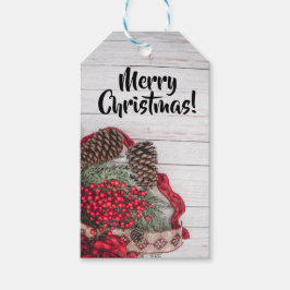 パイン&ホリーコレクション ギフトタグ