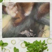 パイン・マーティン キッチンタオル (折り畳み)