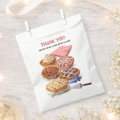 パイ共有の夜パーティー フェイバーバッグ (クリップ留めされた状態)