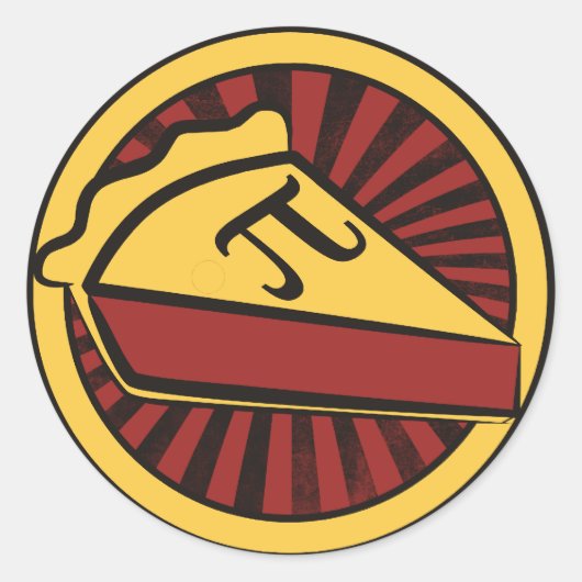 パイ円 ラウンドシール (正面)