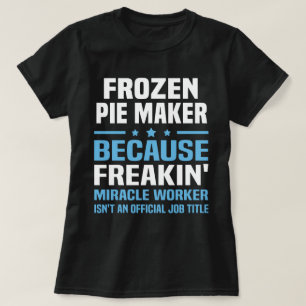 パイ凍っていメーカー Tシャツ