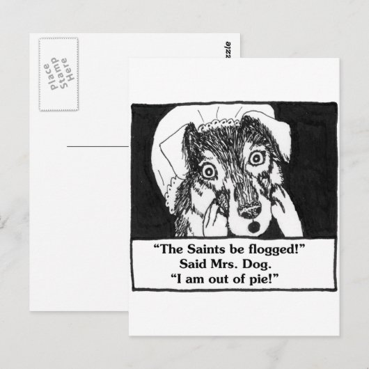 パイ切れ ポストカード (正面/裏面)