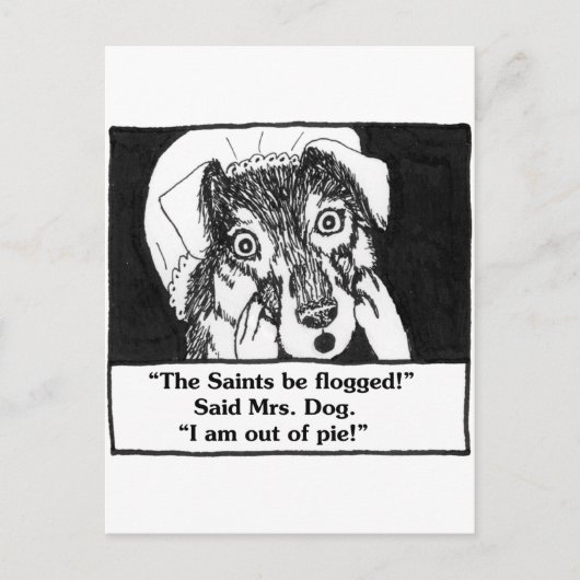 パイ切れ ポストカード (正面)