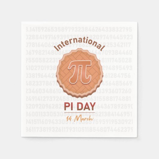 パイ国際的プ日 スタンダードカクテルナプキン (正面)