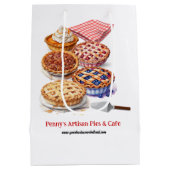 パイ専門店 ミディアムペーパーバッグ (裏面)