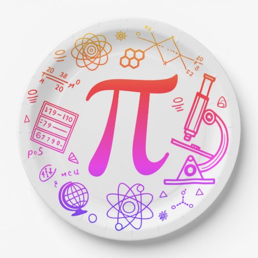 パイ愛好家 ペーパープレート (正面)