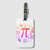 パイ愛好家 ラゲッジタグ (正面縦)