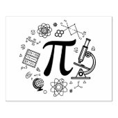 パイ愛好家 ラバースタンプ (インプリント)