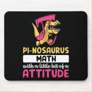 パイ数学数学の恐竜Dino Pi日 マウスパッド
