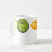 パイ日さまざまなフルーツマグカップ コーヒーマグカップ (正面左)