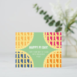 パイ日はがき"ハッピーパイ日"おいしいパイ ポストカード