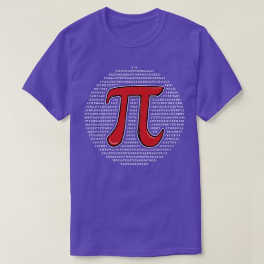 パイ日パイ算数6 Tシャツ (デザイン正面)