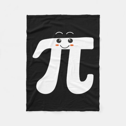 パイ日可愛いパイSymbole数学ギーク先生学生K フリースブランケット (正面)