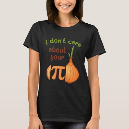 パイ日意見プンパイ記号オニオンマス先生 Tシャツ (正面)
