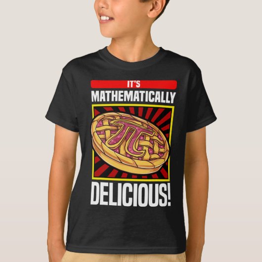 パイ日数学の恋人アップルパイ Tシャツ (正面)