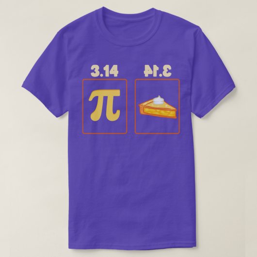 パイ日数式 Tシャツ (デザイン正面)