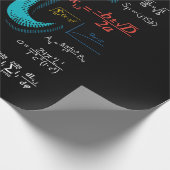 パイ日数計算数数学先生学生 ラッピングペーパー (角)