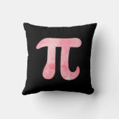 パイ日用シャツキッズパイ日用シャツウィメンズパイ日算数T クッション (裏面)