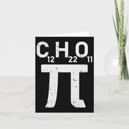 パイ日砂糖シャツシンボル式Math Chemistry S カード (正面)