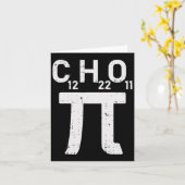 パイ日砂糖シャツシンボル式Math Chemistry S カード (黄色い花)