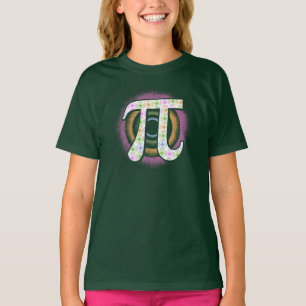 パイ日科学おたくおもしろい数学 Tシャツ