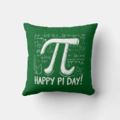 パイ日装飾用クッション – コージー&おもしろい数学の恋人 クッション (裏面)