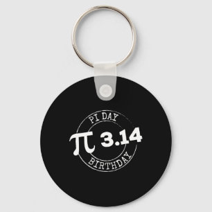 パイ日誕生日3 14 3月14日マスおたくオタク系のギフト キーホルダー