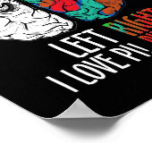 パイ日離れ対右脳パイシャツ数学ギーク ポスター (角)