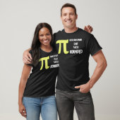 パイ日非合理だが良く丸い数学騎手w tシャツ (ユニセックス)