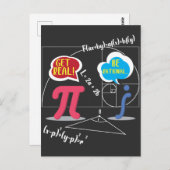 パイ日2020数学おたく数学先生式 ポストカード (正面/裏面)