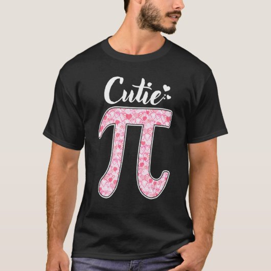 パイ日2022かわいこちゃんパイ数学パイ記号 Tシャツ (正面)