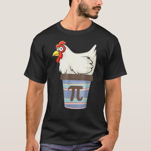 パイ日2022数値数学チキンポットパイ出力 Tシャツ (正面)