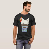 パイ日2022数値数学チキンポットパイ出力 Tシャツ (正面フル)