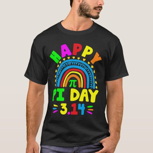 パイ日2025パイ日虹 Tシャツ (正面)