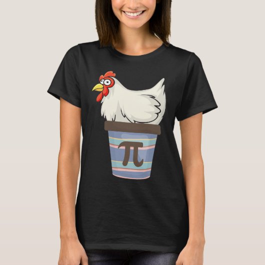 パイ日2025数学の恋人数学チキンポットパイ Tシャツ (正面)