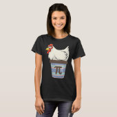 パイ日2025数学の恋人数学チキンポットパイ Tシャツ (正面フル)