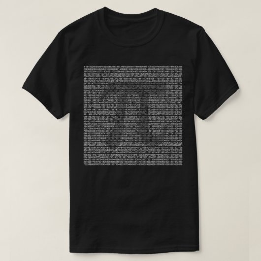 パイ日314 Pi数値数学サイエンスギフト Tシャツ (デザイン正面)