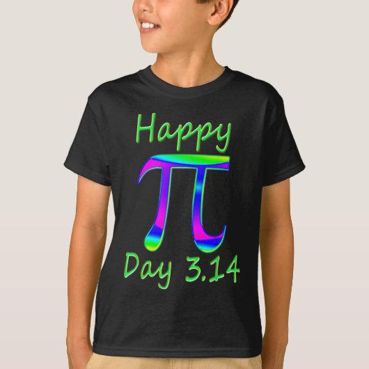 パイ日3.14マスおもしろいパイ愛好家ギフトまたは男性へW Tシャツ (正面)