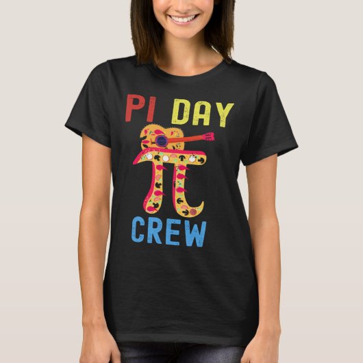パイ日3 14数学先生引用文ファンファミリー Tシャツ (正面)