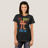 パイ日3 14数学先生引用文ファンファミリー Tシャツ (正面フル)
