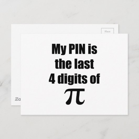 パイ日 ポストカード (正面/裏面)