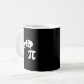 パイ日Be Rational Get 実在Math式Te コーヒーマグカップ (正面左)