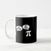 パイ日Be Rational Get 実在Math式Te コーヒーマグカップ (左)