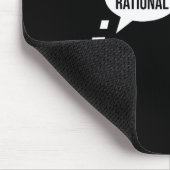 パイ日Be Rational Get 実在Math式Te マウスパッド (コーナー)
