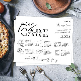 パイ気に指示ミニマルロモダンゴベーカリー サンキューカード