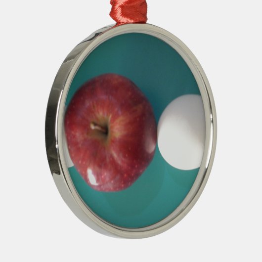 パイ用ツインエッグ赤りんご.JPG メタルオーナメント (右)
